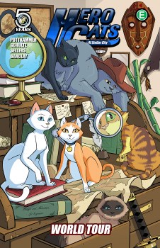 Hero Cats TP VOL 04 World Tour