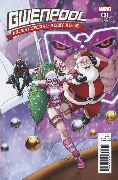 Gwenpool Holiday Special Merry Mix Up Lim Variant
