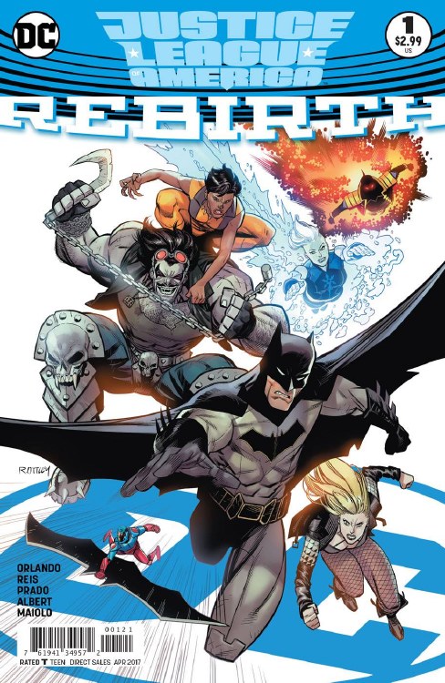 Justice League of America Rebirth #1 Variant Edition