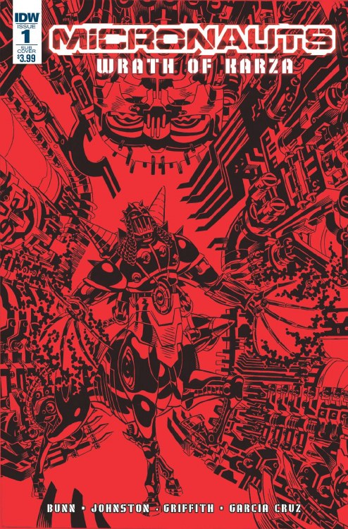 Micronauts Wrath of Karza #1 (of 5) Subscription Variant