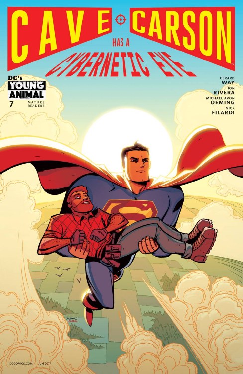 Cave Carson Has a Cybernetic Eye #7 (Mr)