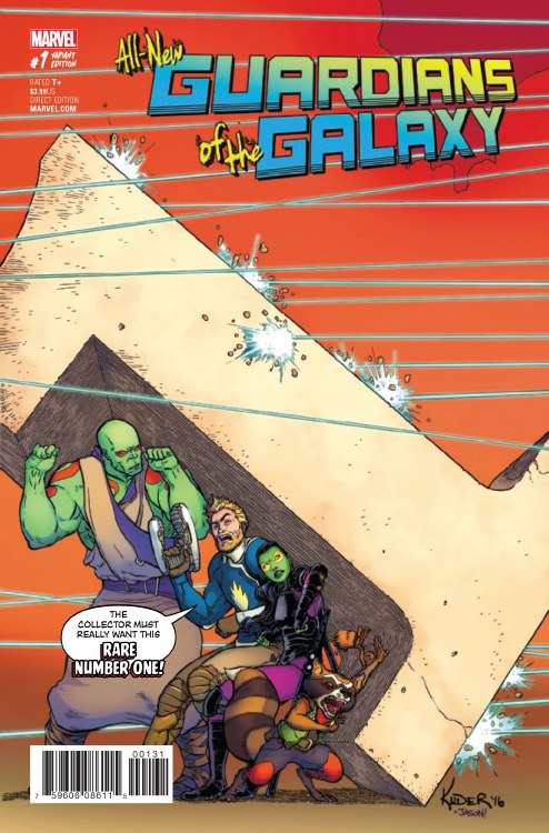 All New Guardians of Galaxy #1 Kuder Variant