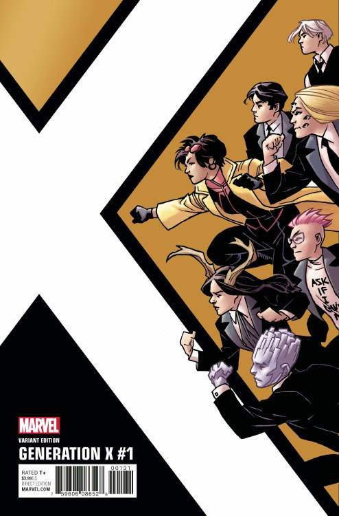 Generation X #1 Kirk Corner Box Variant