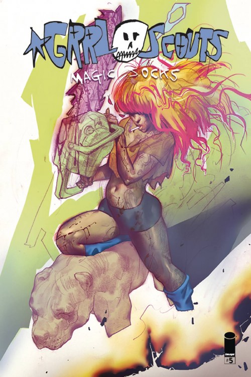 Grrl Scouts Magic Socks #5 (of 6) Cvr B Ivanova (Mr)