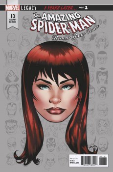 Amazing Spider-Man Renew Your Vows #13 Legacy Headshot Var