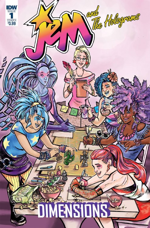 Jem & the Holograms Dimensions #1 Cvr A Ford