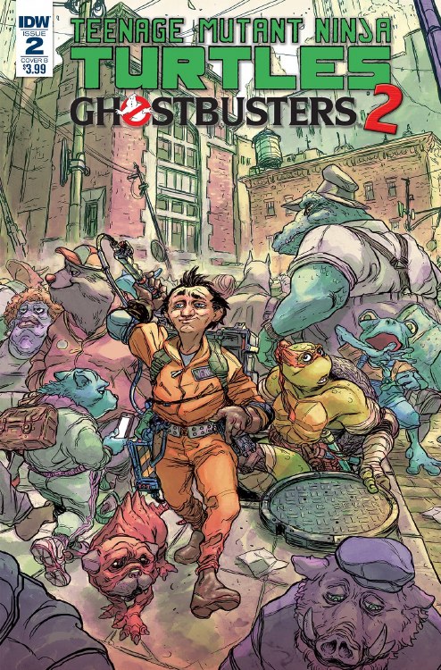 Tmnt Ghostbusters Ii #2 Cvr B Tunica