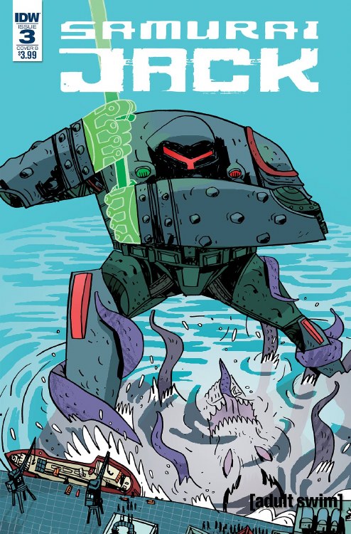 Samurai Jack Quantum Jack #3 (of 5) Cvr B Cadwell Johnson