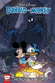 Donald and Mickey Big Fat Flat Blot Plot TP