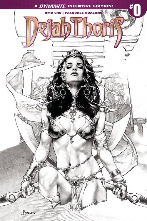Dejah Thoris #0 Cvr B 1:25 B&W Incentive Var