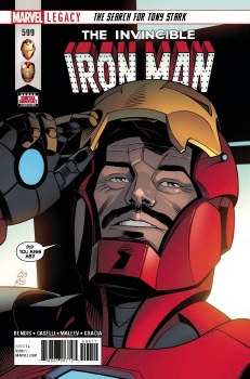 Invincible Iron Man #599 Leg