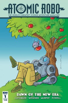 Atomic Robo & Dawn of New Era #1 (of 5) Cvr B Zahler