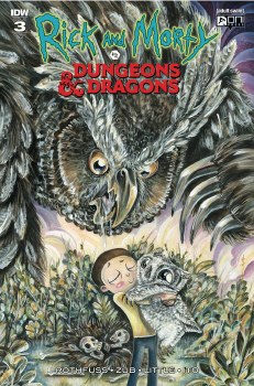Rick & Morty Vs Dungeons & Dragons #3 (of 4) RI Variant Cvr