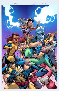 Fantastic Four #4 Raney Uncanny X-Men Var