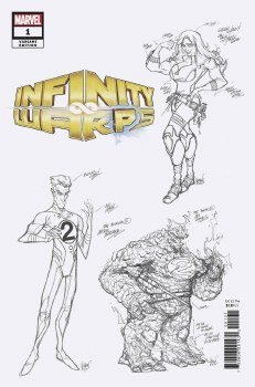 Infinity Wars Infinity Warps #1 (of 2) Herrera Design Var