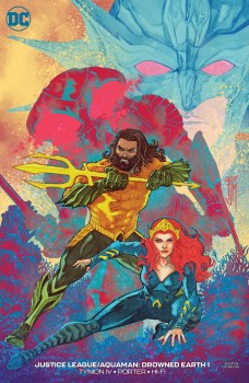 Justice League Aquaman Drowned Earth #1 Var Ed