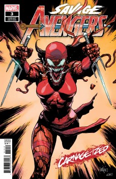 Savage Avengers #3 Yu Carnage-ized Var