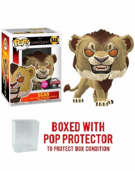 Pop Disney Lion King Live Scar Vinyl Fig