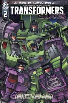Transformers Galaxies #2 Griffith 10 Copy Incv Var