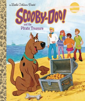 Scooby Doo & Pirate Treasure Little Golden Book HC