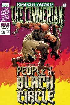 Cimmerian People of Black Circle #3 Cvr D Casas Hulk Homage