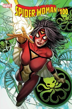 Spider-Woman #100 By Greg Land Poster
