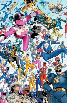 Power Rangers #1 Mora 10 Copy Var