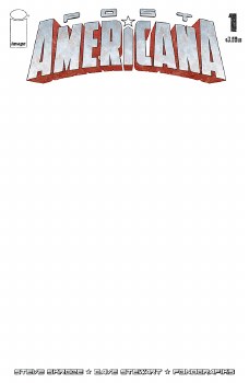 Post Americana #1 (of 6) Cvr D Blank
