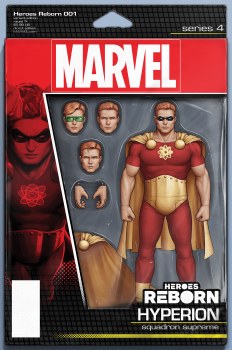Heroes Reborn #1 (of 7) Christopher Action Figure Var