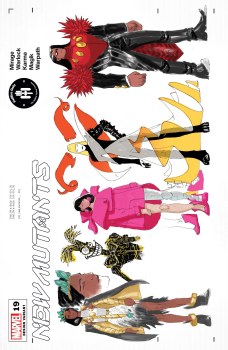 New Mutants #19 Lins Character Design Var Gala