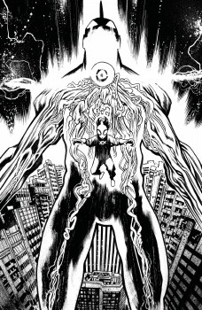 Ultramega By James Harren #4 Cvr C 5 Copy Incv B&W Virgin (M