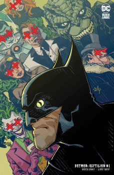 Batman Reptilian #1 Cvr B Cardstock Hamner Var