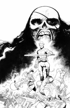Skybound X #2 Cvr F Rathburn B&W 25 Copy Var