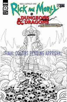 Rick & Morty Vs Dungeons & Dragons Meeseeks Cvr A Vasquez