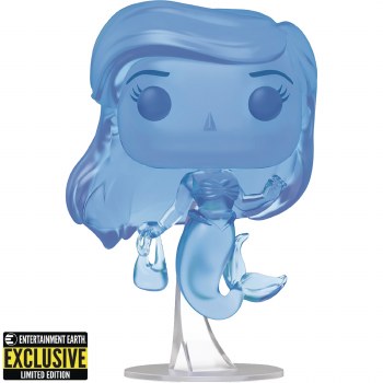 Pop Little Mermaid Ariel Blue Translucent Vinyl Fig (Net) (C