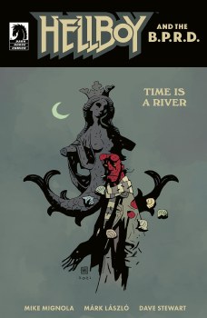 Hellboy & Bprd Time Is a River One-Shot Cvr B Mignola