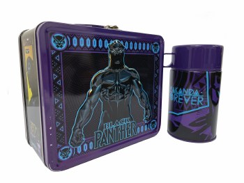 Tin Titans Marvel Black Panther Px Lunchbox & Bev Container