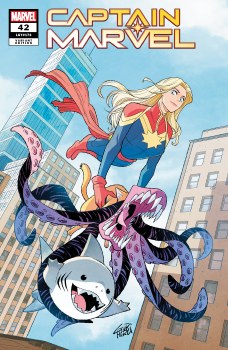 Captain Marvel #42 Gurihiru Jeff the Landshark Var