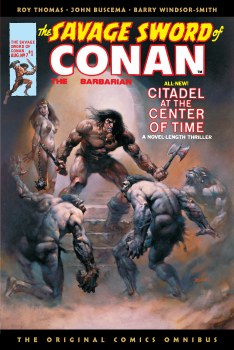 Savage Sword Conan Original Omni Direct Market GN VOL 01