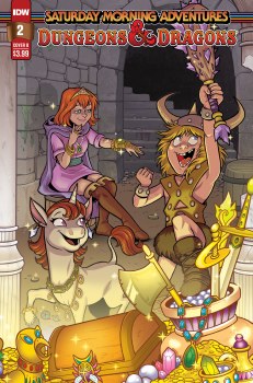 Dungeons & Dragons Saturday Morning Adv #2 Cvr B Hickey