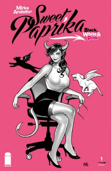 Sweet Paprika Black White & Pink (One Shot) Cvr B (Mr)