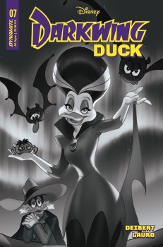 Darkwing Duck #7 Cvr G 10 Copy Incv Leirix B&W Var