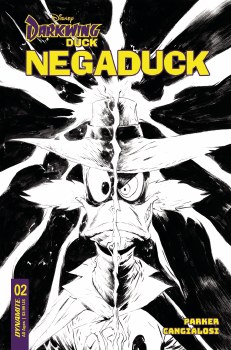 Negaduck #2 Cvr F 10 Copy Incv Lee Line Art