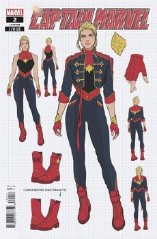 Captain Marvel #2 10 Copy Jen Bartel Design Var
