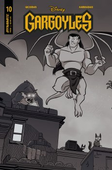 Gargoyles #10 Cvr S 10 Copy Foc Incv Fleecs & Forstner B&W