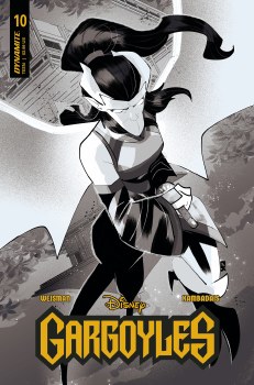 Gargoyles #10 Cvr V 10 Copy Foc Incv Kambadais B&W