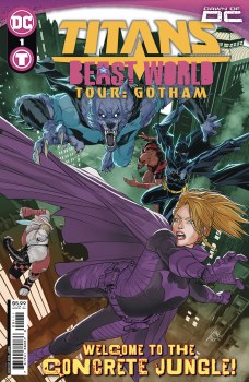 Titans Beast World Tour Gotham #1 Os Cvr A Janin