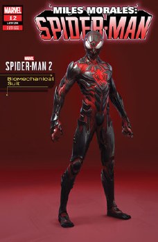 Miles Morales Spider-Man #12 Biomechanical Suit Spider-Man 2