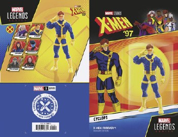 X-Men Forever #1 X-Men 97 Cyclops Action Figure Var