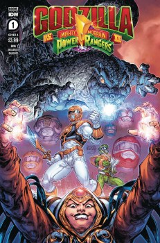 Godzilla Vs Mmpr Ii #1 Cvr A W